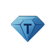 Toncoin TON Krypto-Logo