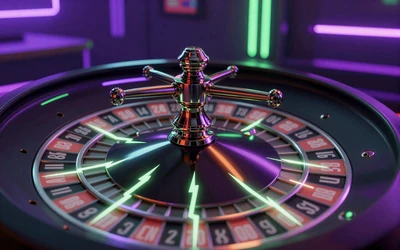 Lightning Roulette Tisch mit elektrischen Blitzen
