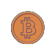 Bitcoin BTC Krypto-Logo